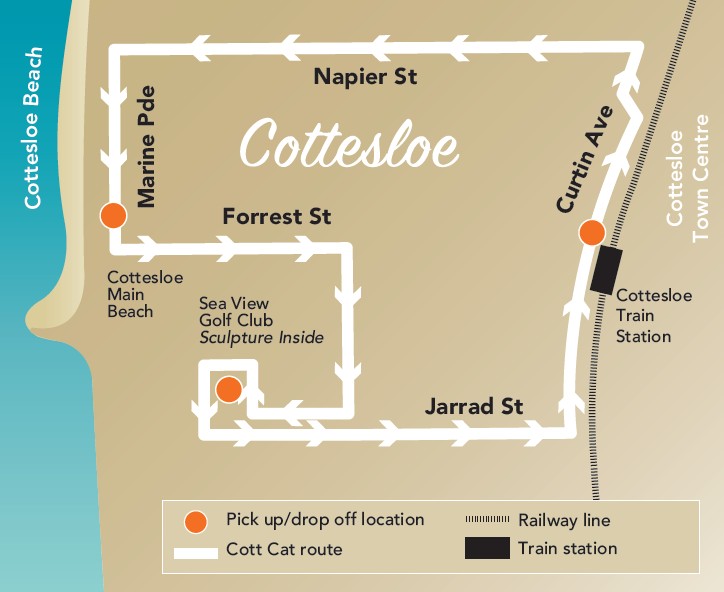 Cott Cat Bus Route 2026