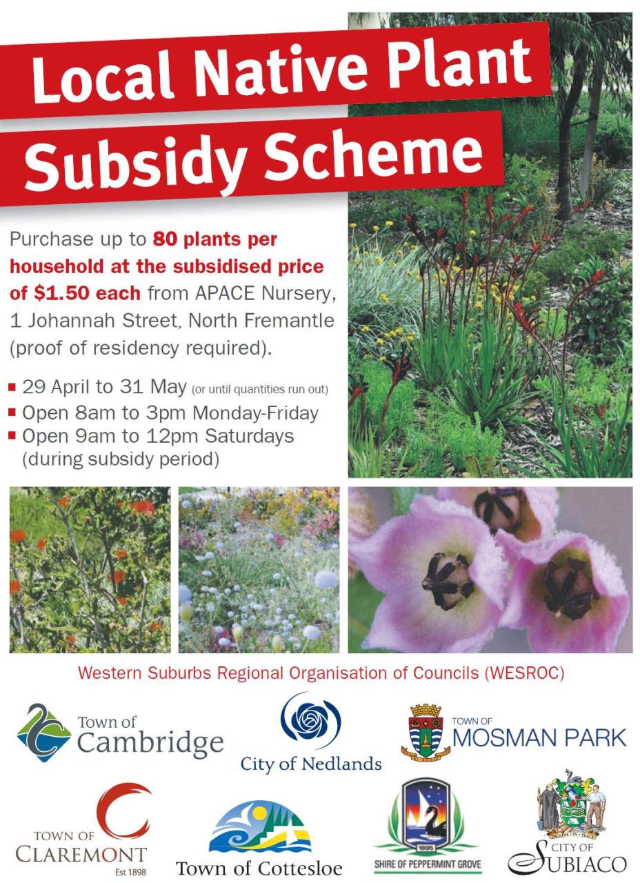 2016 Native Plant Subsidy Scheme