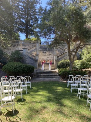 Weddings in the Secret Garden - Staircase in the Secret Garden