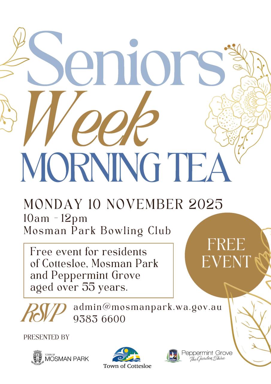 Seniors Week Morning Tea