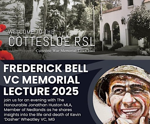 2025 Frederick Bell VC Memorial Lecture