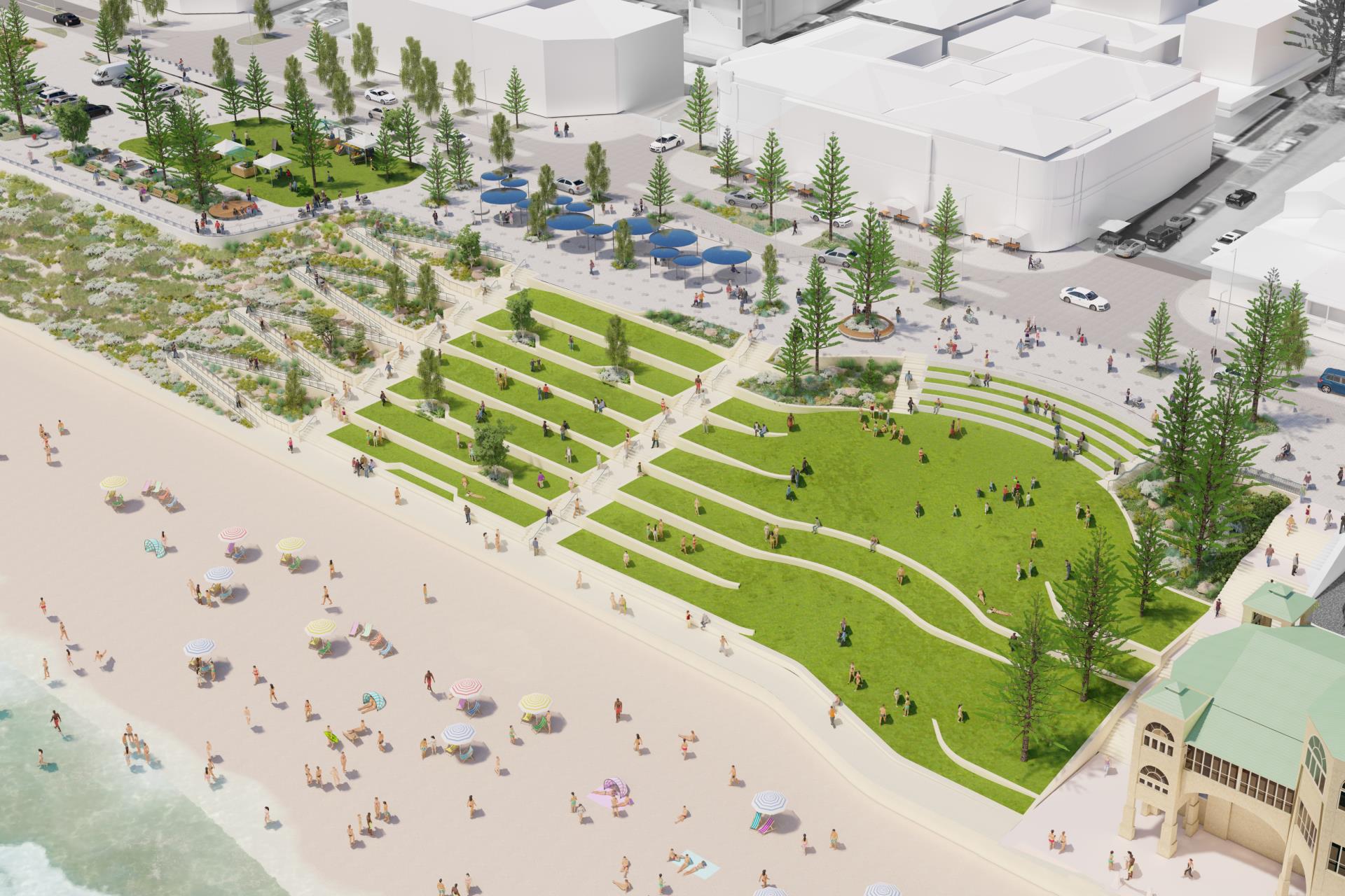 Cottesloe Foreshore Revitalisation Project moving ahead with funding from