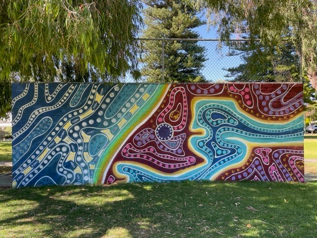 New mural at Jasper Green