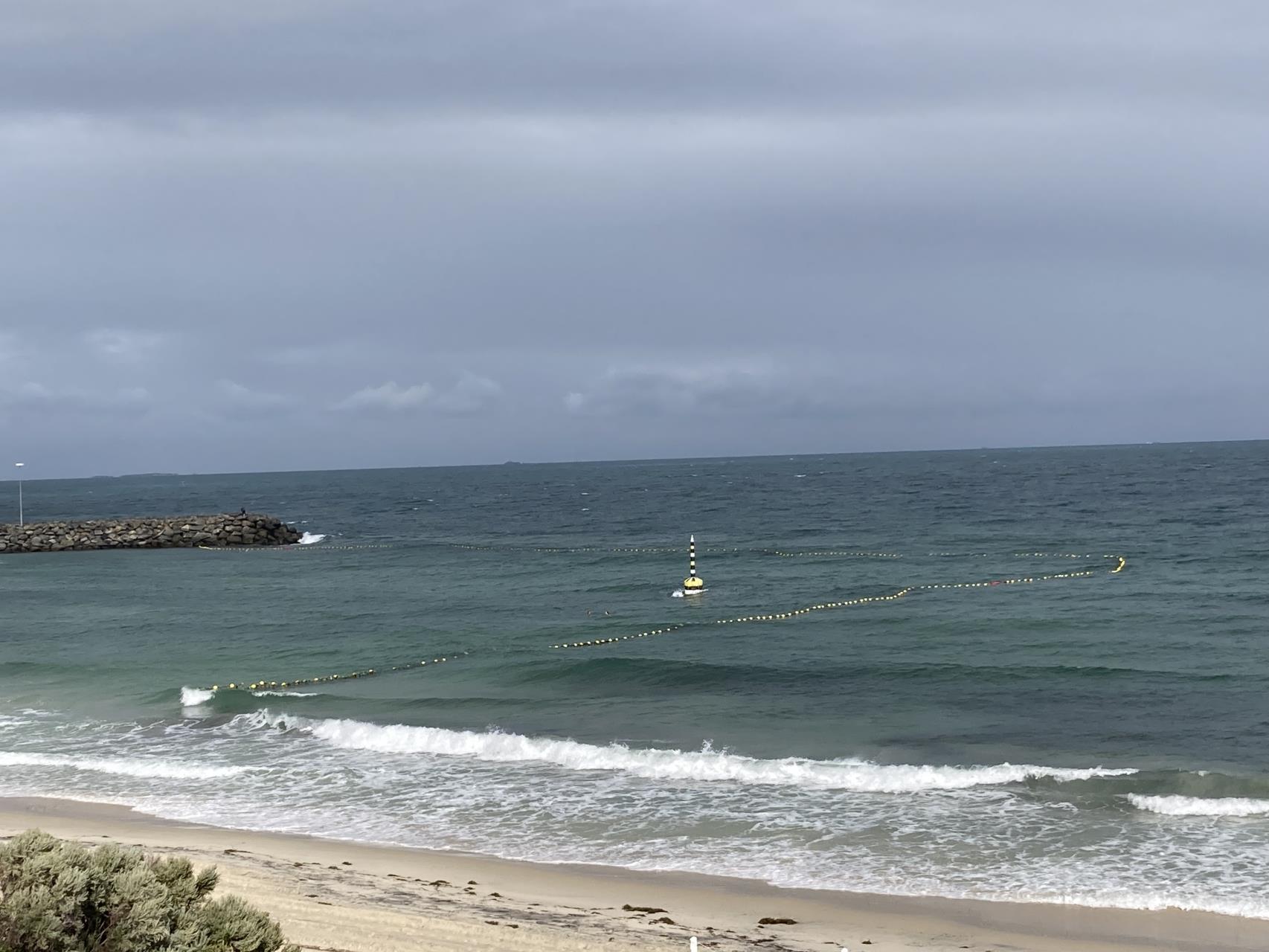 SHARK BARRIER TO BE REMOVED FOR WINTER
